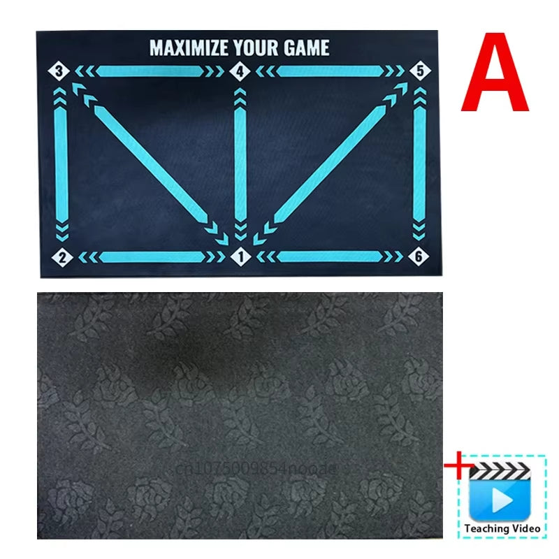 Durable Non-Slip Foldable Football Training Mat for Dribbling Practice - Indoor and Outdoor Equipment for Kids and Adults